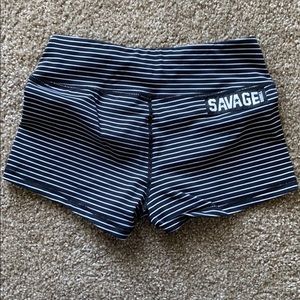 Savage barbell shorts